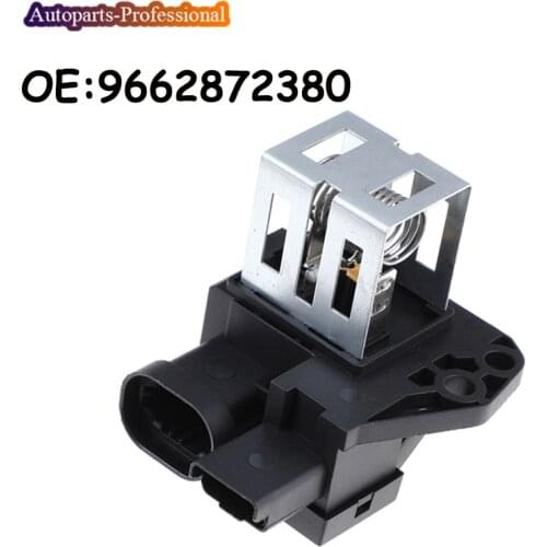 9662872380 Blower Motor Resistor For Citroen C2, C3, C4, C5, DS3, for Peugeot 1007, 207, 208, 301, 2008, 407, 508 1267J6 1267J4