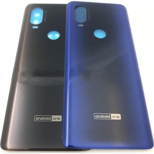 Glass Battery Door Back Cover Housing Case For Motorola One Vision P50 XT1970 Battery Cover For Moto One Vision Battery Cover