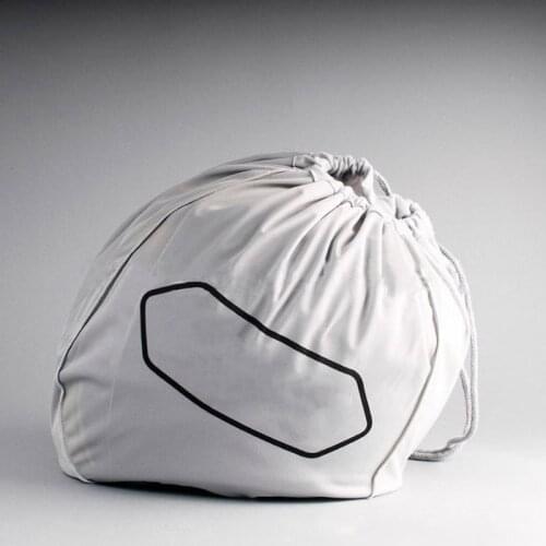 Motorcycle Hiking Helmet Bag Drawstring Large Capacity Portable Cycling Helmet Storage Holder Football Soccer Backpack