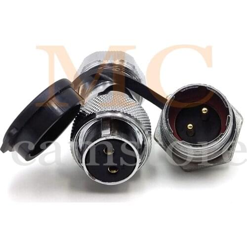 WS20 2-12pin Plug Female Socket Male Power Connector, Electrical Waterproof Aviation Auto Connector IP67