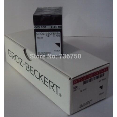 100% original Groz Beckert embroidery needle DBXK5 Nm 70/10 for Tajima Barudan SWF and China embroidery machines / spare parts