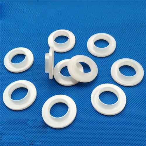 16pcs M20 T-shaped nylon gasket washer plastic step washers gaskets insulation column bushing sleeve plug 22mm outer diameter