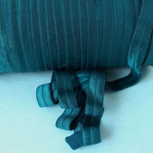 369 Military-100Y Per Roll, Welcome Custom Print Fold Over Elastic, Wholesael FOE