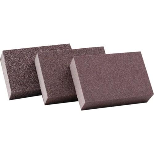 1pcs Sponge Sand Abrasive Block for Wood Wall Kitchen Cleaning Hand Grinding Polishing Wood Furniture Jade Metal1