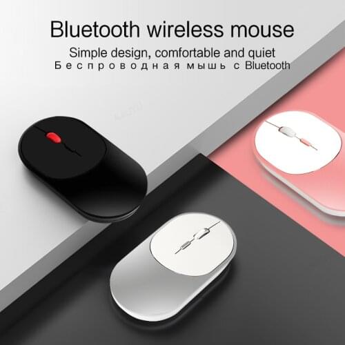 Bluetooth 5.0+2.4G Wireless Rechargeable Mouse Dual Mode 2 In 1 mini Silent Portable Mouse Optical USB Receiver For Laptop PC