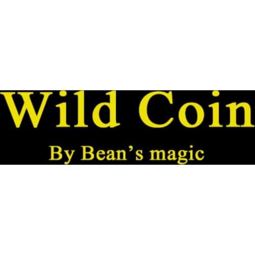 FISM HOT WILD COINS by Beans Magic Gimmick Four Silver Coins Turn Copper Magic Tricks Maiga Magician Close Up Illusions Funny