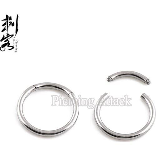 Surgical Steel Segment Ring 16 Gauge Mixed Sizes Captive Ring Body Jewelry