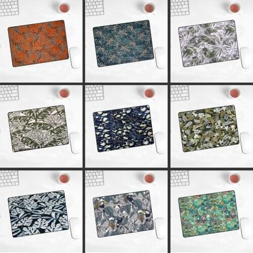 Mairuige Banana Tree Green Leaf Pine Wood Anime Mouse Pad Computer Keyboard Pad Natural Rubber Gaming Mouse