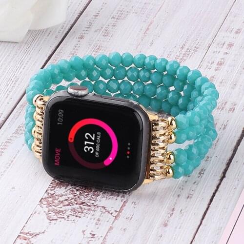 Strap For Apple Watch band 44mm 40mm Stainless steel belt Jewelry bracelet for iWatch 42mm 38mm for Applewatch series 6 SE 5 4 3