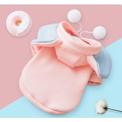 Hoodie Small Cotton Dog Clothes Cartoon for Dogs Clothing Cat Pet Outfits Cute Autumn Warm Yorkies Ropa Para Perro Halloween