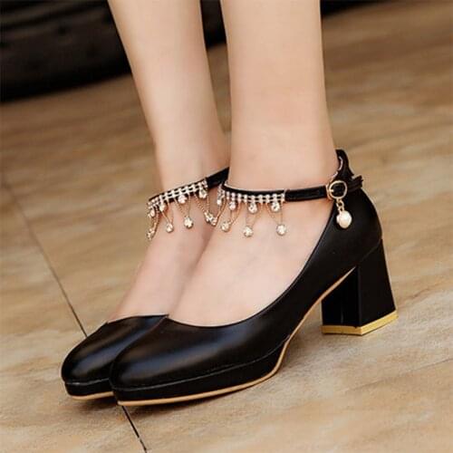 Spring Autumn Women Pumps White Wedding Shoes Bridal Rhinestone High Heels Dress Shoes Women Wedding Shoes zapatos mujer 8351G