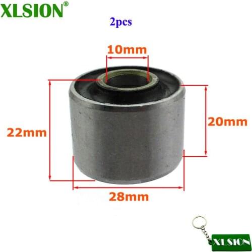 XLSION 2pcs Engine Mount Bushing For GY6 50cc 80cc 4 Stroke 139QMB Scooter Moped ATV