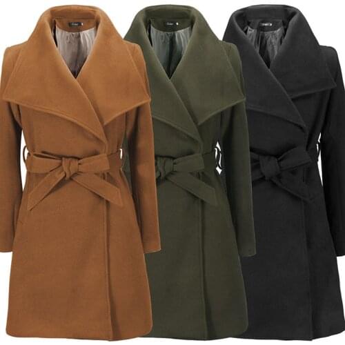 Youzhao Women's Coats With A Belt