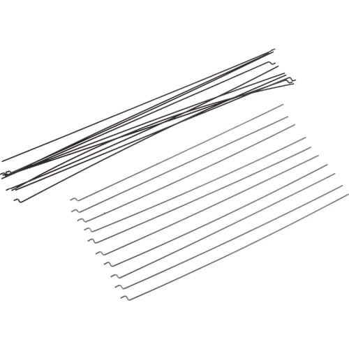 Z type 1.2*210/1.2*260mm Steel wire push pull rod pushrod for rc aircraft airplane pull push connecting rod Model aircraft parts