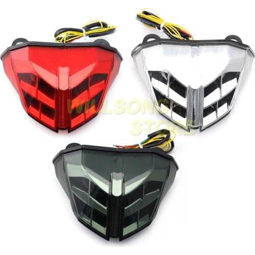 Rear LED Tail Brake Light Blinker Turn Signal Integrated Lamp For DUCATI Streetfighter 848/1100 2012-2014 Motorcycle Parts