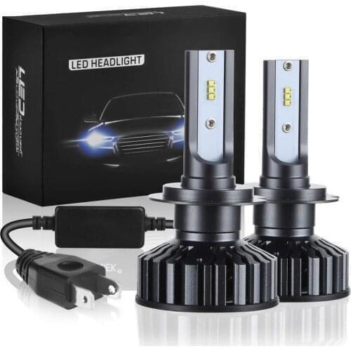 2pcs Car lamp Unique zes Chip Spotlight H7 H4 9005 Led Headlight auto Car Light hb4 9006 H8 H11 hb3 9012 HIR2 led bulb 12000lms