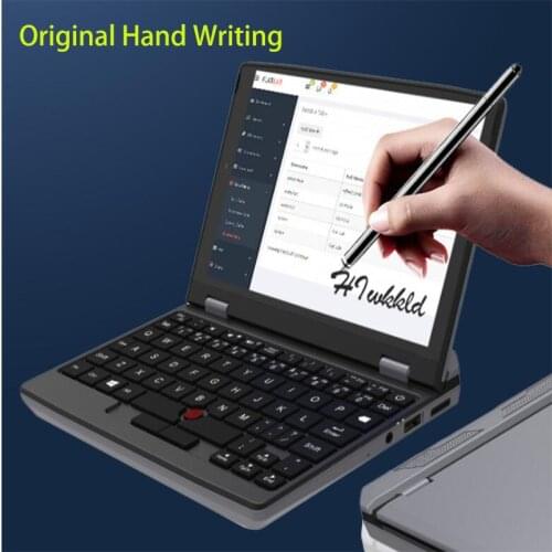 7inch Mini Pocket Netbook Laptop Multi-points Touch 2048 pressure handwriting screen Quad core Windows 10 Mobile Notebook PC