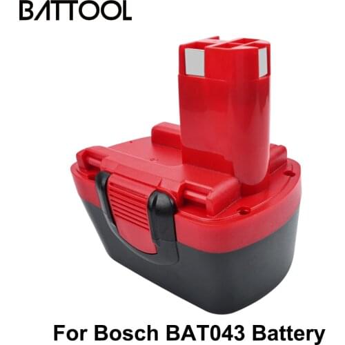 Battool Replace NI-MH 12V 3500mAh PSR1200 For Bosch BAT043 BAT045 BAT046 BAT049 BAT120 BAT139 GSB GSR12VE-2 Power Tools Battery