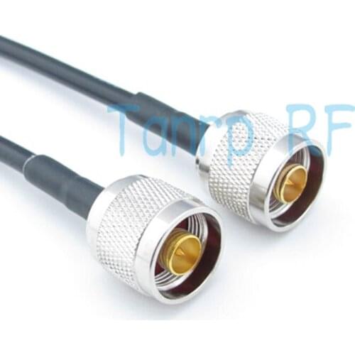 Freeshipping! 100CM N male plug to N male plug 3feet RF Pigtail coaxial jumper cable RG58 Wholesale
