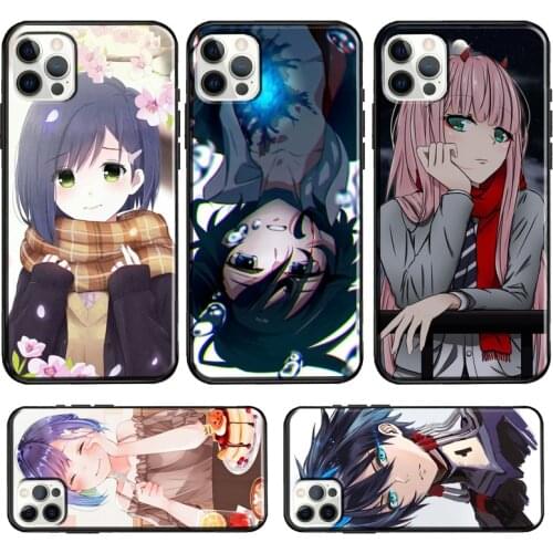 ICHIGO HIRO Two Darling in the FranXX Case For iPhone 12 Pro Max 12 mini 11 Pro Max 6S 7 8 Plus X XR XS Max SE 2020 Cover