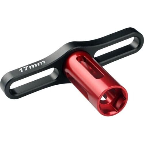 Metal 17MM Wheel Nuts Sleeve Hex Wrench Tool for 1:8 Off-Road RC Car Monster Truck Traxxas X-Maxx SUMMIT E-REVO