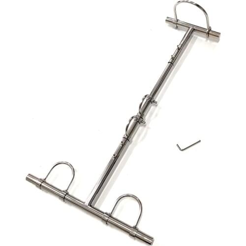 New stainless steel metal BDSM bondage collar handcuff ankles slave lock restraint SM erotic Sex toy for couple game