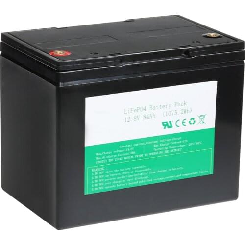 Ultrasafe Lithium Iron Phosphate (LiFePO4) Battery 12.8V for UPS/Lighting/Solar &Wind Power System/Electric Vehicle
