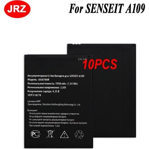 10PCS/LOT High Quality 305878AR Battery For SENSEIT A109 phone Accumulator 1950mAh+ Tracking Code