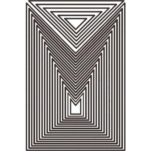 2021 AliliArts Metal Cutting Dies Plain Banner diy Scrapbooking Photo Album Decorative Embossing PaperCard Crafts Die