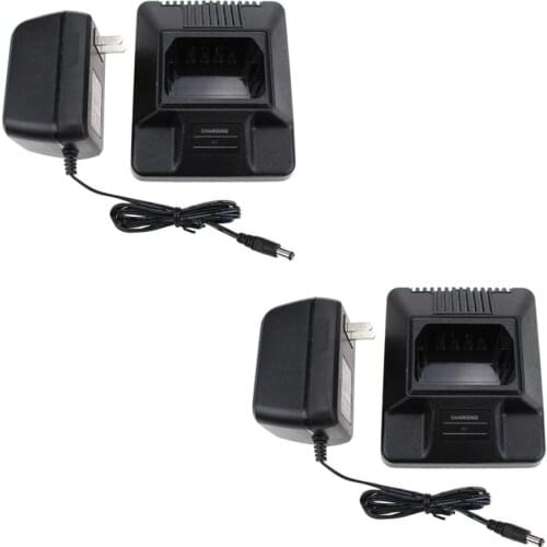 2X Two Way Radio Charger for Motorola GP300 LTS2000 GP600 CP250 GP308 GP88 GP88S GTX800 PTX600 GTX900 LCS2000 PRO3150 MTX638