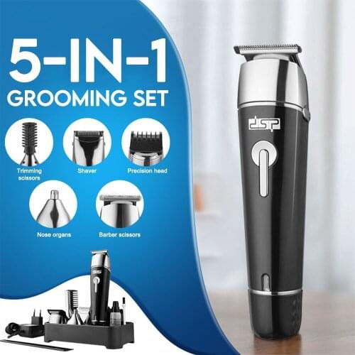 5-In-1 Multifunctional Nose Hair Trimmer Portable Electric Shaving Hair Cutting Eyebrow Trimming Machine Nose Hair Trimmer