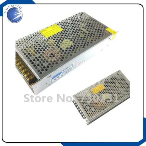 Free Shipping 1Pcs New AC 110/220V DC 24V 5A 120W Switch Power Supply Driver for LED Light