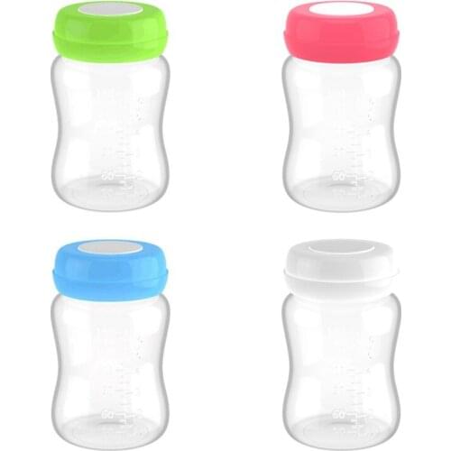 180ml Breast Milk Storage Bottle Wide Neck Infant Newborn Food Freezer Fresh Cup BPA Free Products47