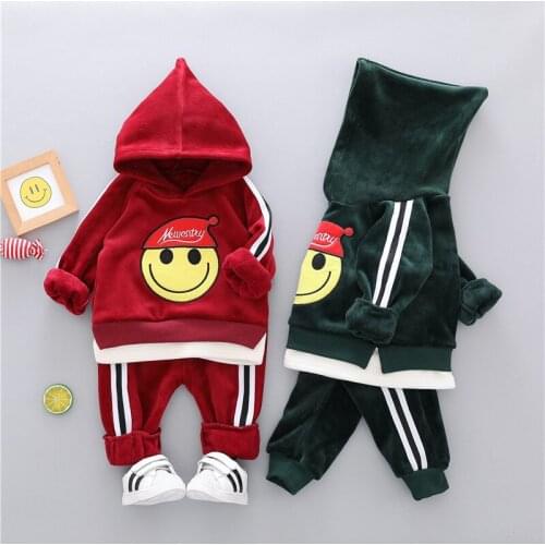 Children Clothing Autumn Winter Girls Clothes New Year Christmas Costume Pleuche Suit Kids Boys Clothes For Girls Clothing Sets