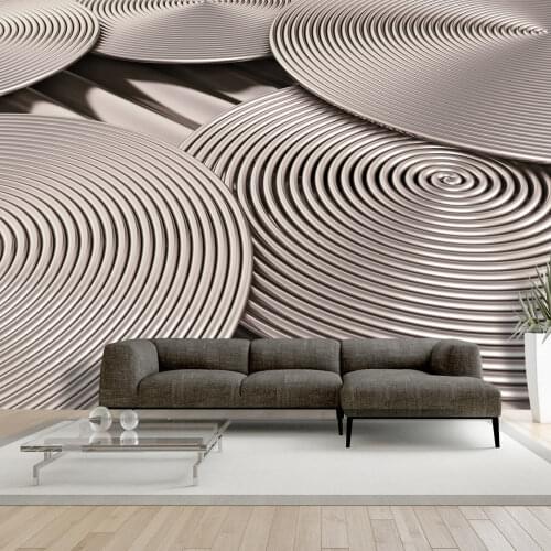 Wall mural-Copper Spirals - 400x280 cm