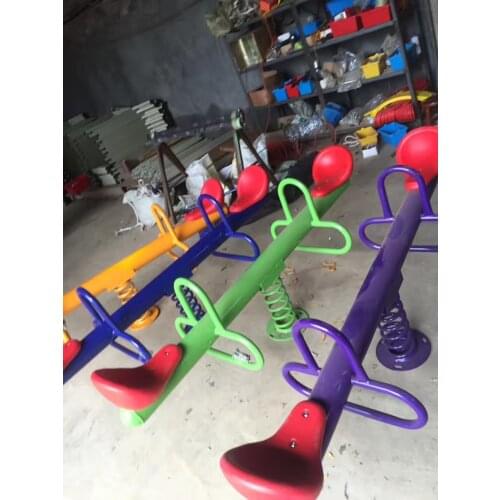 Outdoor balance seesaw children seesaw garden toy seesaw chair kids seesaw playground seat baby seesaw childrens horse Q62