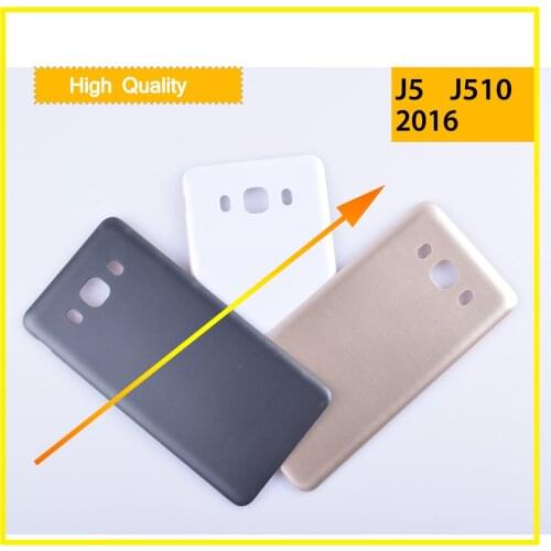 10pcs/lot Battery Cover Housing For Samsung Galaxy J5 2016 J510 J510F J510H J510G Back Cover Case Rear Door Replacement Parts