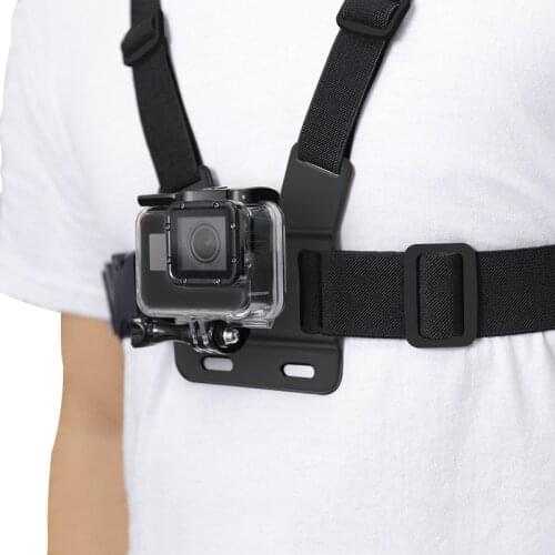 Chest Strap Mount Belt for Gopro Hero 9 8 7 6 5 Xiaomi Yi 4K Action Camera Chest Mount Harness for Go Pro SJCAM Sport Fix