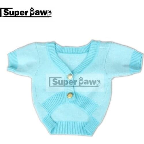 New Dog Cardigan Sweater Clothes Pet Puppy Hoodie French Bulldog Pug Teddy Jacket Coat for Dogs Winter Warm Dropshipping GKC80