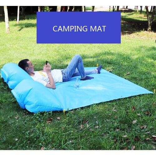 New Hot Sale Inflatable Camping Mat Picnic Bed Beach Lawn Bed
