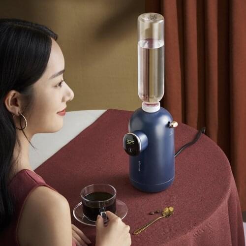 Portable and portable electric kettle Touch the digital screen Quick heat insulation electric kettle on business trip