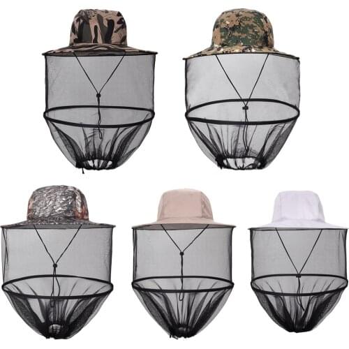 Beekeeping Hat Hiking Outdoor 1PC Mosquito Fishing Clothes Adjustable Portable Accessories Supplies Folding Anti Bee Hat
