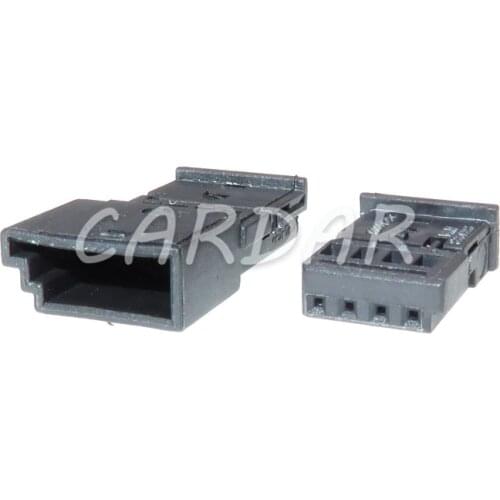 1 Set 4 Pin 968813-1 0-1452576-1 Car Atmosphere Lamp Plug Socket Automotive Connector For Car Recorder VW BMW