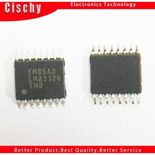 1pcs/lot LMX2326TMD LMX2326TM LMX2326 TSSOP-16 In Stock