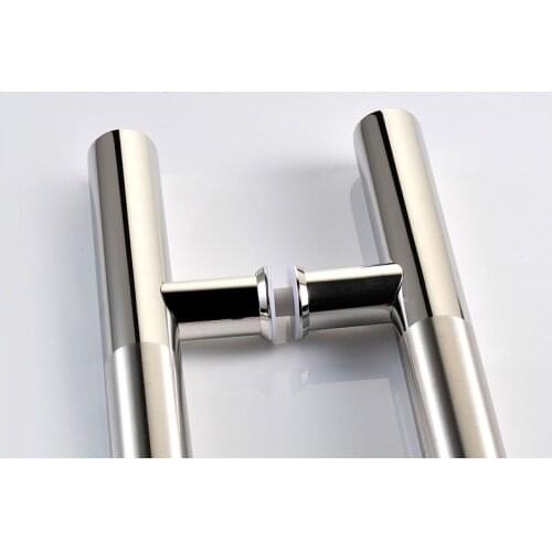 800MM Long (600MM Pitch) Upscale Polishing and Wire Drawing Process 100% 304 Stainless Steel Tubing Pull Door Handle, Door Knob