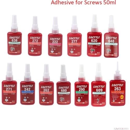 50ml Anaerobic Screw Glue Retaining Compound Thread Locker Adhesive Glue For Screw Anti-rust Fastening Glue Multi-purpose Use
