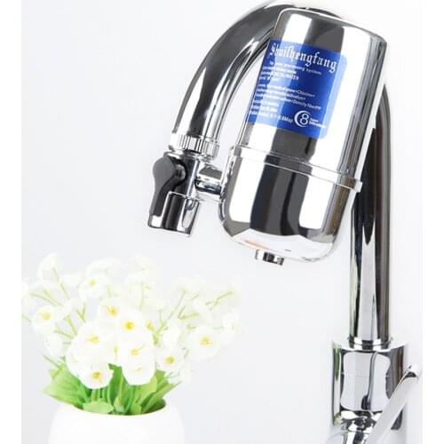 6L Household Water Filter Purifier Kitchen Tap Faucet Ceramic Filter Prefiltration Accessories Home Faucet Purifier Dropshipping