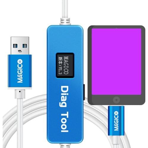 Magico Diag DFU Tool Enter Purple Screen for iPhone SE-X For ipad Replace Hard Disk Chip Unpack WiFi Data without NAND Removal