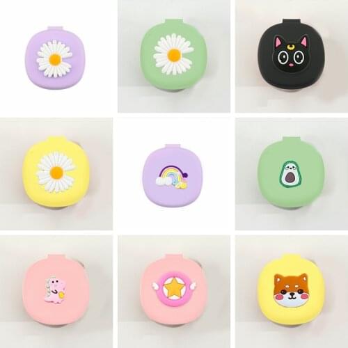 Cute cartoon case for Samsung Galaxy Buds Live / Buds PRO Case Dinosaur avocado / flower Silicone Earphone Cover