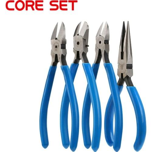 Mini Carbon Steel Pliers 4/5/6inch Nippers Jewelry Electrical Wire Cable Cutters Cutting Side Snips Hand Tools Electrician tool